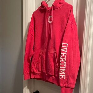 Pink Overtime Hoodie